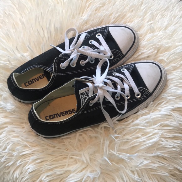black converse womens size 8